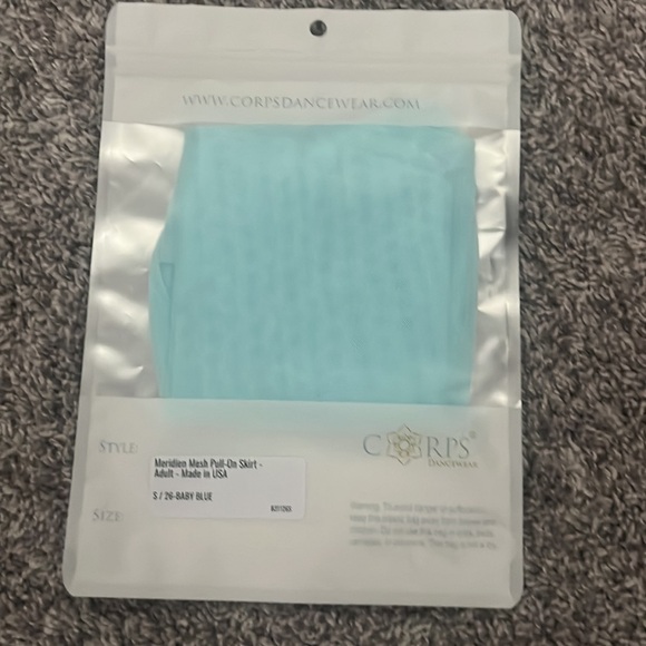 Corps Dancewear Meridien Mesh Pull-On Skirt - Picture 6 of 8